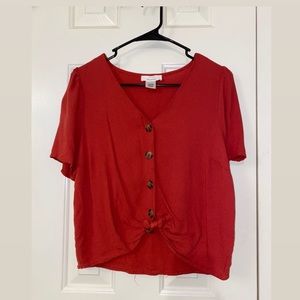 Button up top